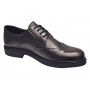pantofi barbati eleganti negri piele naturala brogue office