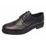 pantofi barbati eleganti negri piele naturala brogue office