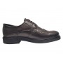 pantofi barbati eleganti negri piele naturala brogue office