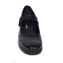 Pantofi dama,  cu talpa ortopedica din piele naturala, negru - P38N