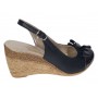 Pantofi dama decupati piele naturala cu varf lacuit – Eleganta atemporala