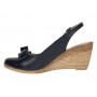 Pantofi dama decupati piele naturala cu varf lacuit – Eleganta atemporala