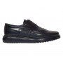 Pantofi Brogue Derby Casual - Eleganti barbati din piele naturala culoare neagra DeSuceava GK826ORTN