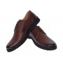 Pantofi barbati casual din piele naturala pe calapod lat Maro GKR5XM