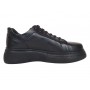 Pantofi dama Sport Casual din piele naturala de culoare neagra GKR121NS