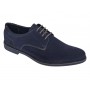 Pantofi barbati bleumarin din piele naturala intoarsa GKR103BLVEL