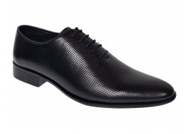 Pantofi barbati eleganti din piele naturala matritata - Negru Lucios Samir GKR132NP