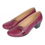 Pantofi dama eleganti piele naturala Mara Bleumarin - Alb P36BLA