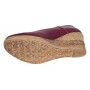 Pantofi dama casual din piele naturala cu platforma de 7 cm MARA GRENA