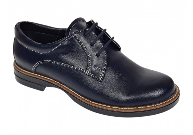 Pantofi dama casual din piele naturala, Made in Romania - P102BL