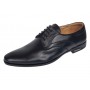 Pantofi barbati eleganti din piele naturala de culoare neagra PNOU371N