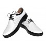 Pantofi barbati casual din piele naturala Kairo Alb Box