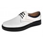 Pantofi barbati casual din piele naturala Kairo Alb Box