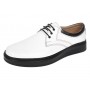 Pantofi barbati casual din piele naturala Kairo Alb Box