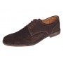 Pantofi barbati casual din piele naturala intoarsa maro PRAMFM
