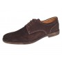 Pantofi barbati casual din piele naturala intoarsa maro PRAMFM