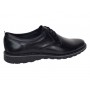 Pantofi barbati sport negri casual din piele naturala CORSANS