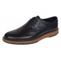 Pantofi barbati casual din piele naturala de culoare Neagra GKR230NS