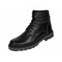 Bocanci barbati din piele naturala neimblaniti Negri All Season GKR79NBOX