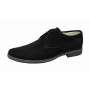 Pantofi barbati negri din piele naturala – stil casual elegant, comozi zilnic 336NVEL