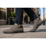 Pantofi barbati perforati din piele naturala - Sport Casual Gri 128GRI