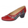 Pantofi dama eleganti din piele naturala Rosu Color MVSP26XR