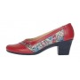 Pantofi dama eleganti din piele naturala Rosu Color MVSP26XR