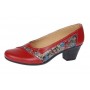Pantofi dama eleganti din piele naturala Rosu Color MVSP26XR