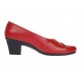 Pantofi dama eleganti din piele naturala Rosu Color MVSP26XR