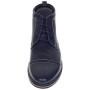 Ghete barbati casual din piele naturala imblanite Bleumarin BOND1BL