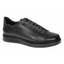 Pantofi barbati Sport Casual din piele naturala, Negru GKR2X1N