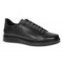 Pantofi barbati Sport Casual din piele naturala, Negru GKR2X1N