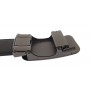 Curea barbati eleganta din piele naturala de culoare neagra pentru costum TK14N