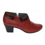 Botine dama din piele naturala cu fermoar culoare neagra Orto MV5NORT