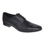 Pantofi barbati eleganti din piele naturala - Model Negru SIR085NP