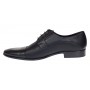 Pantofi barbati eleganti din piele naturala - Model Negru SIR085NP