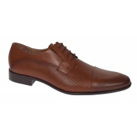 Pantofi barbati eleganti din piele naturala maro SIR085MP