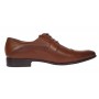 Pantofi barbati eleganti din piele naturala maro SIR085MP