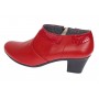 Botine dama din piele naturala cu fermoar culoare neagra Orto MV5NORT