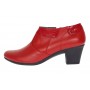 Botine dama din piele naturala cu fermoar culoare neagra Orto MV5NORT