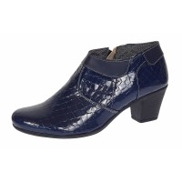 Reducere Marimea 41 Botine dama din piele naturala cu fermoar LMV4CRBLBT