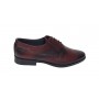 Pantofi barbati eleganti din piele naturala - Visiniu GKR84VIS