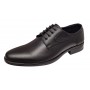 Pantofi barbati eleganti din piele naturala de culoare neagra Zidan 819