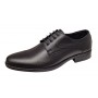 Pantofi barbati eleganti din piele naturala de culoare neagra Zidan 819