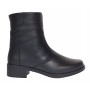 Ghete dama casual imblanite din piele naturala cu fermoar MVS707N