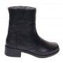Ghete dama casual imblanite din piele naturala cu fermoar MVS707N