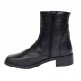 Ghete dama casual imblanite din piele naturala cu fermoar MVS707N