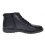 Ghete barbati casual din piele naturala imblanite Negre GS2021N