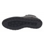 Ghete barbati casual din piele naturala imblanite Negre GS2021N