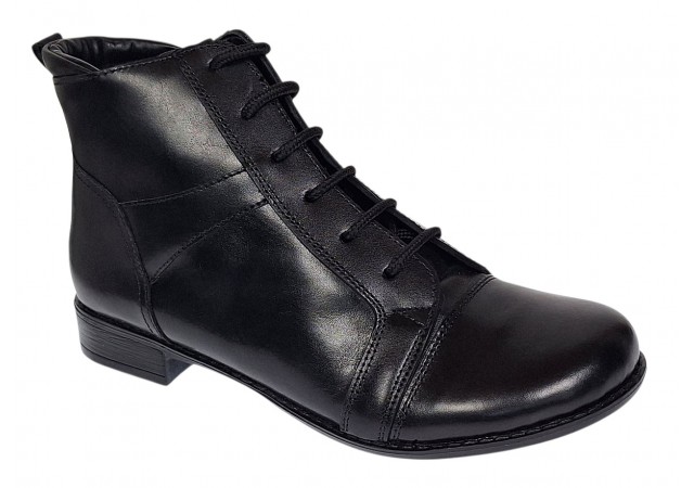 Ghete dama casual din piele naturala, Made in Romania G21NBOX